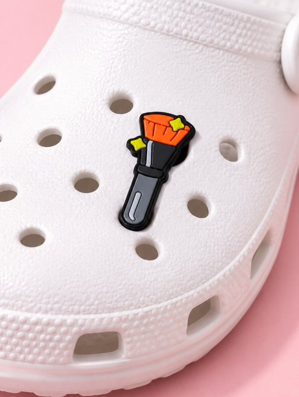 6/$20 Makeup Brush Cosmetics Croc Charm Shoe Jewelry Girly Powder Brush